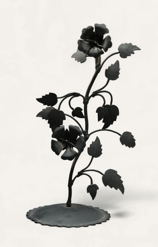 Victorian Floral Candle Stands