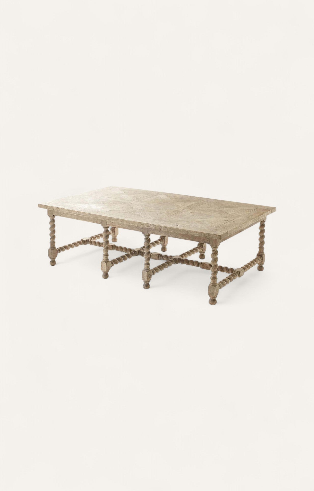 Barley twist coffee table