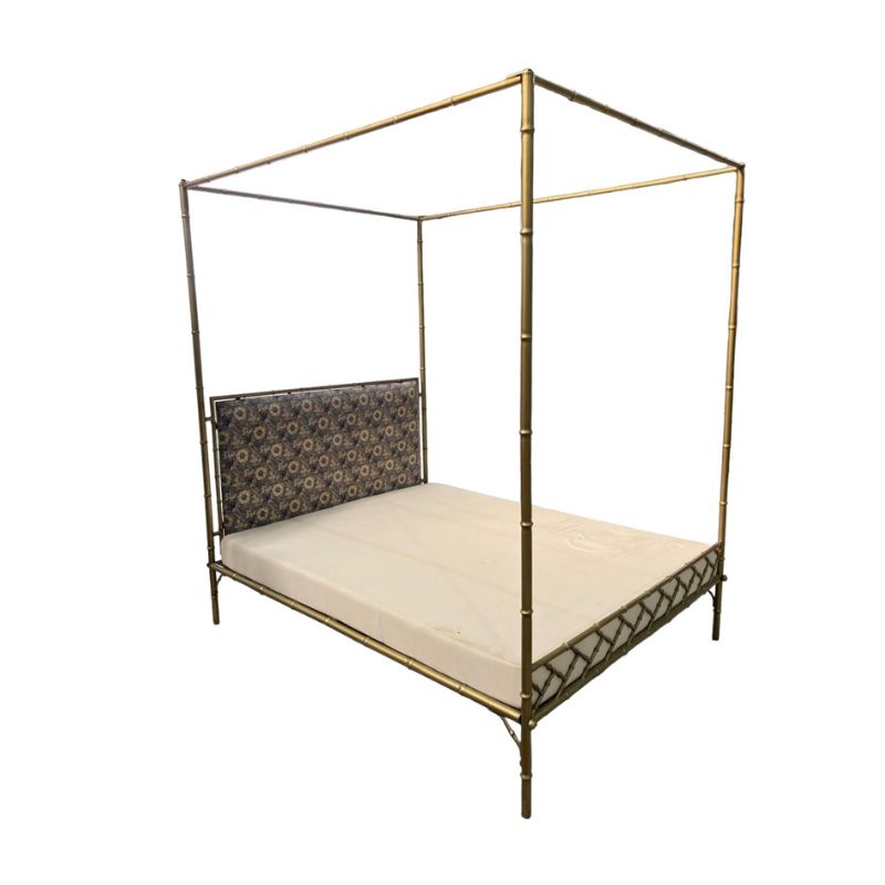 Four Poster bed with frame and mattress