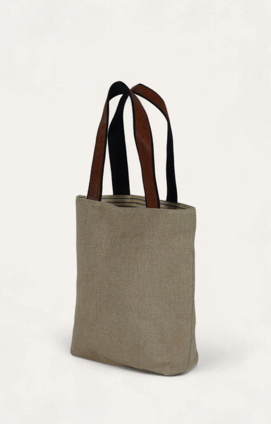The Classic Beige Tote Bag