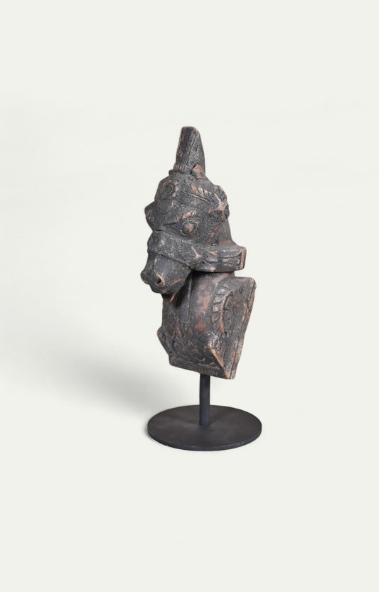 Wooden Horse Head