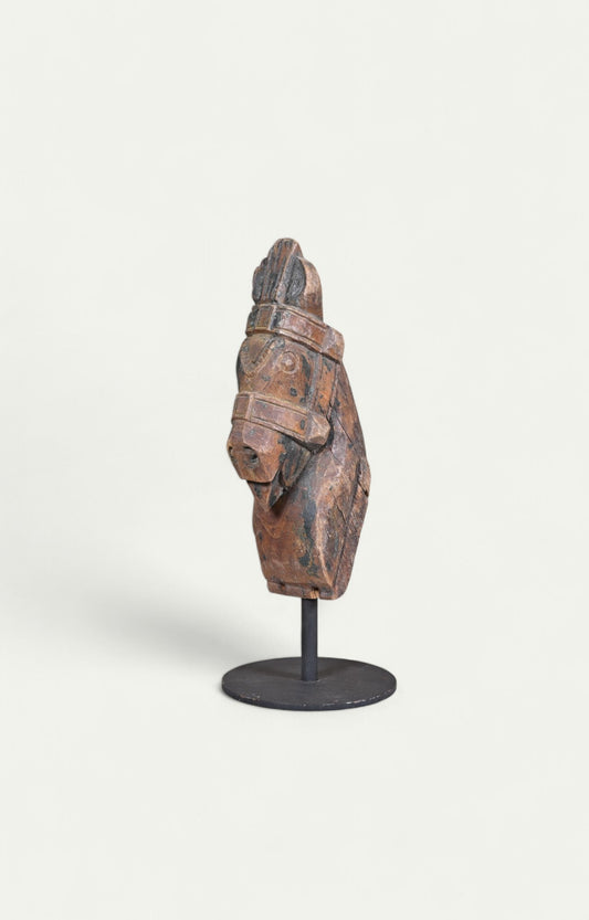 Horse Head on Stand