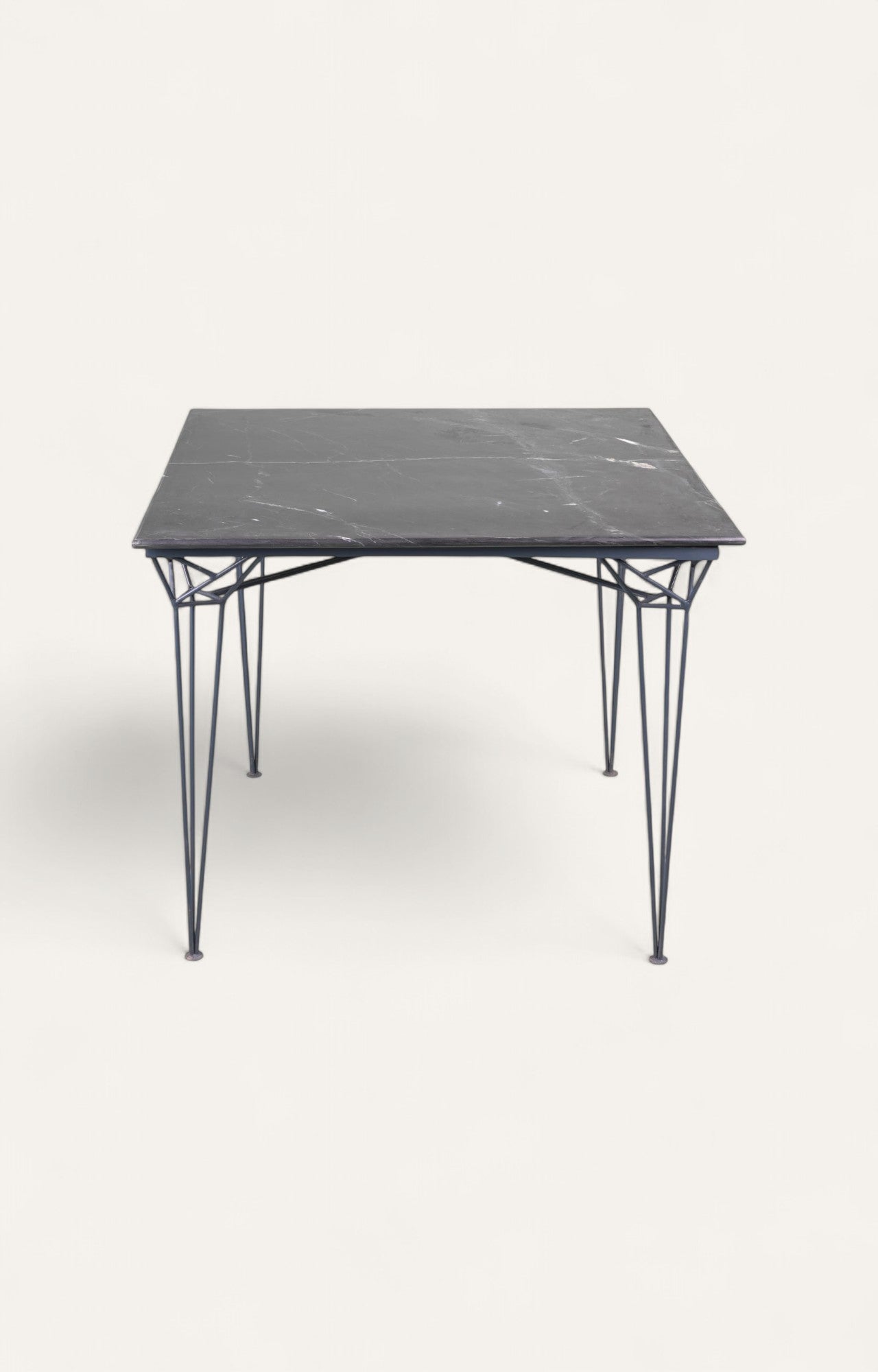 Black Marble Top Square Table