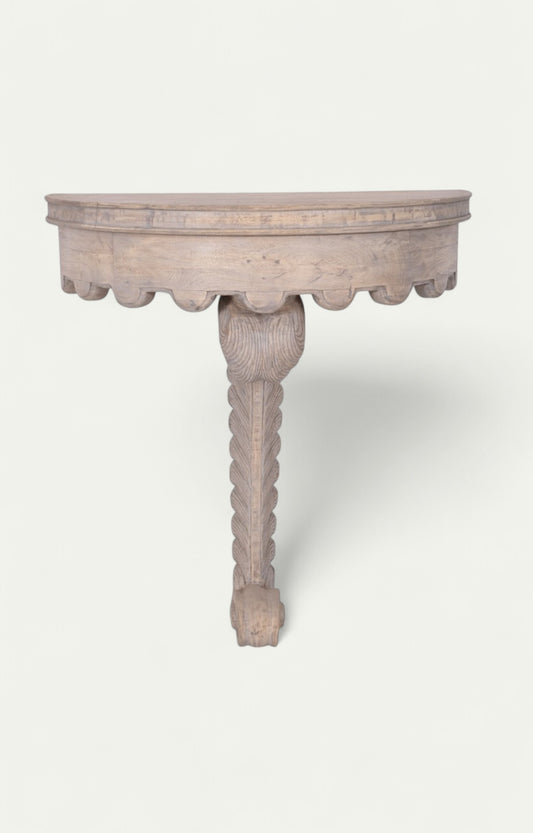 Single Leg Console Table