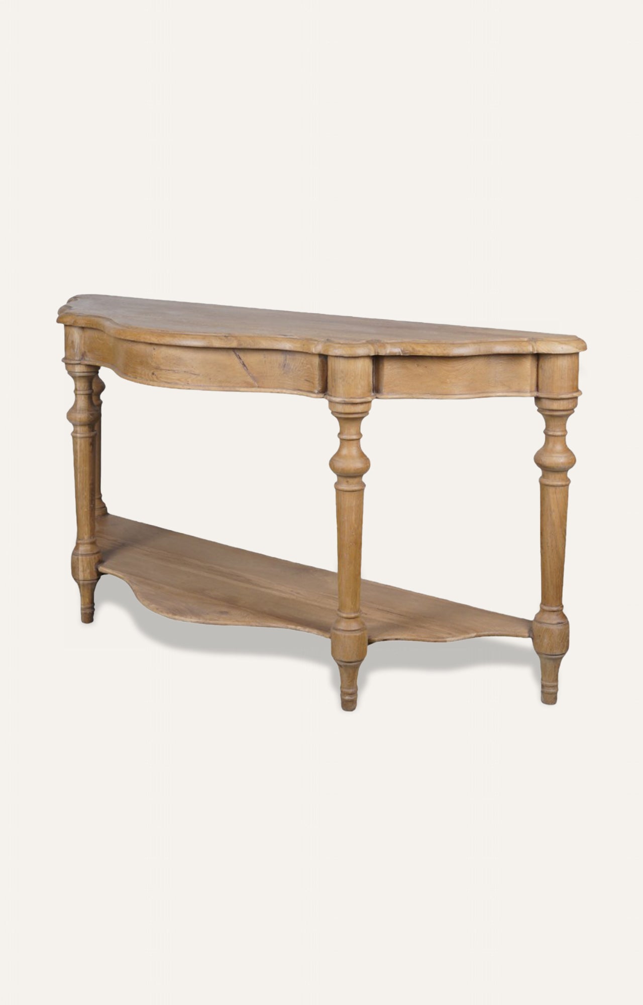 Half Round Oak Table