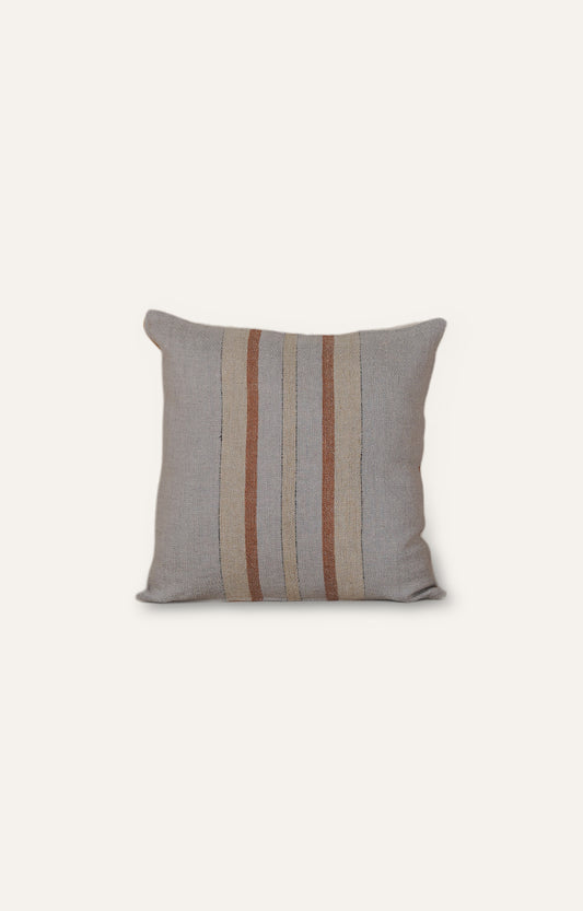 Refined Rust: Cotton Cushion Cover