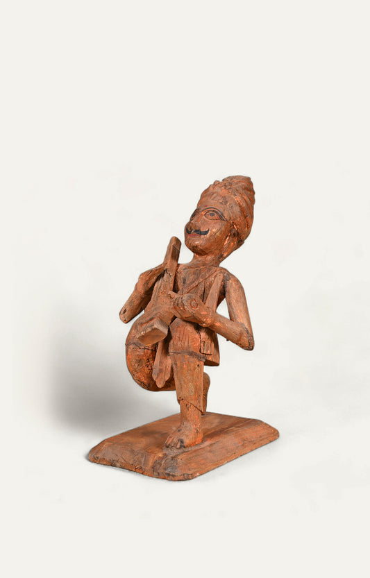 Hanuman's Call Wooden Figurine