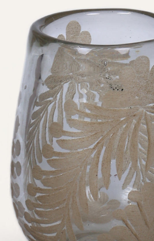 Byzantine Glass Candle Holder