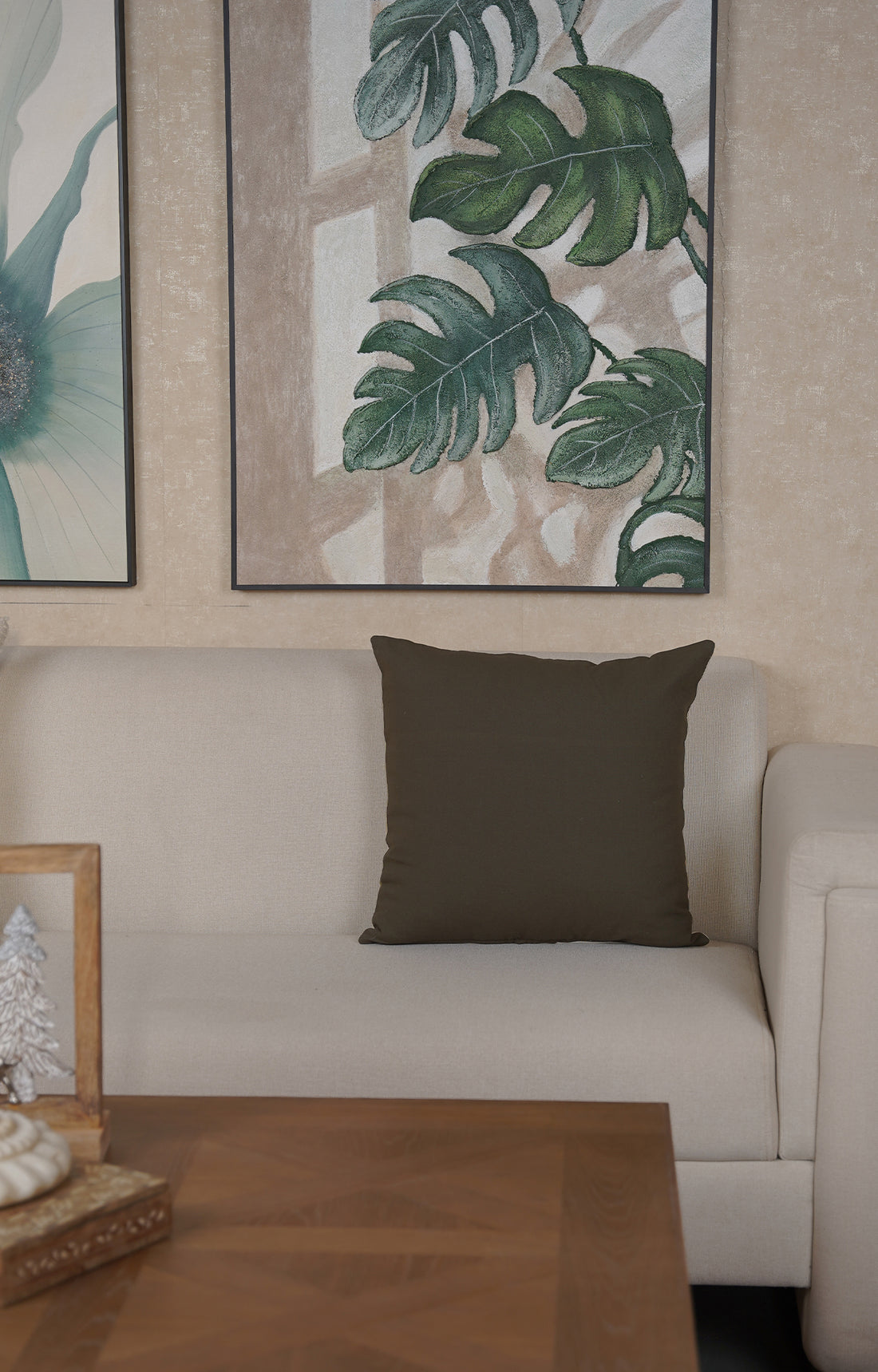 Cranes Cotton Cushion Cover