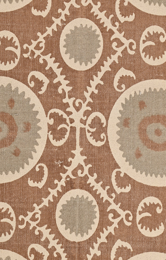 Caramel Suzani Cotton Rug