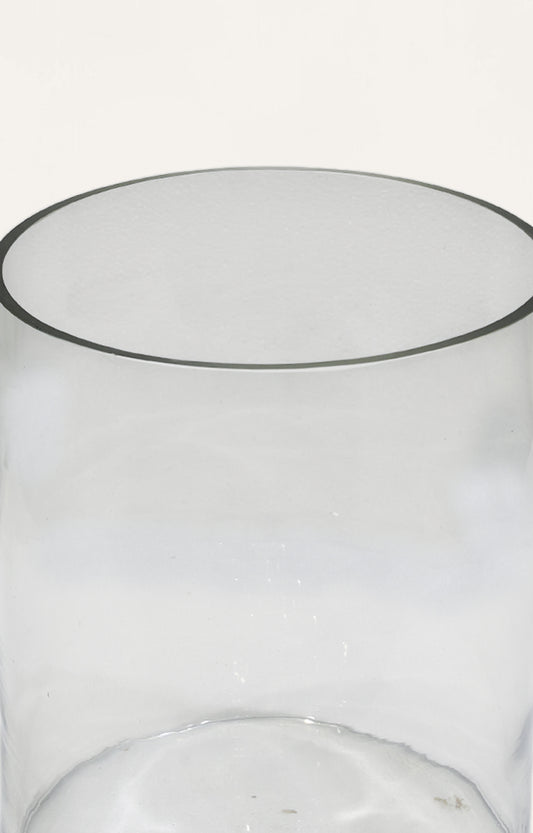 Wide Cylinder Statement Vase
