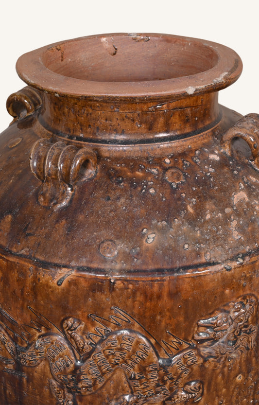 Chinese Dragon Ceramic Vase