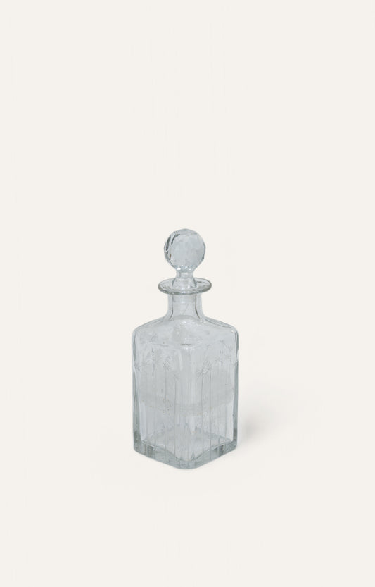 Delphic Transparent Glass Decanter