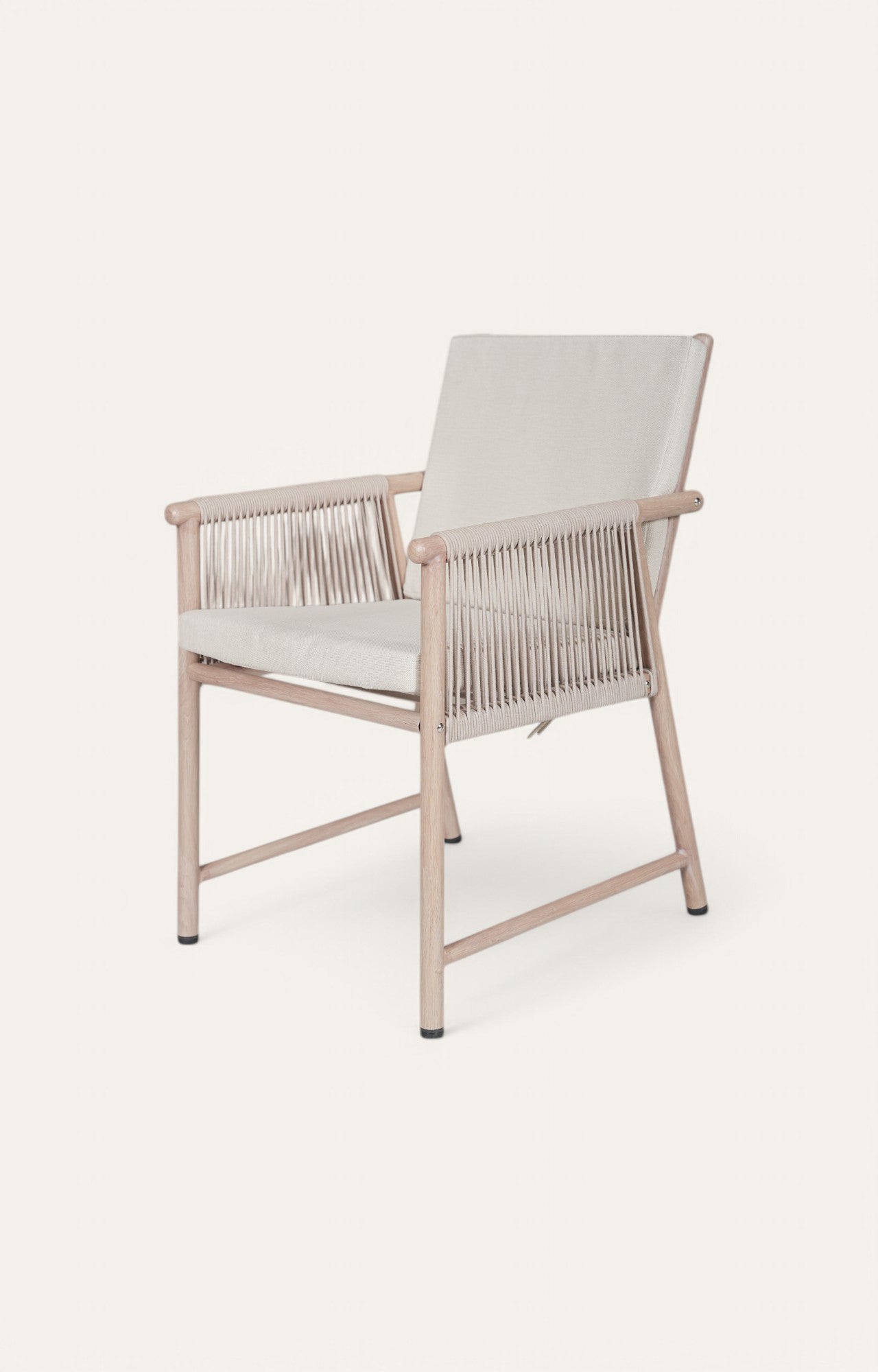 Veranda Metal with Nylon Ropes Outdoor Chair