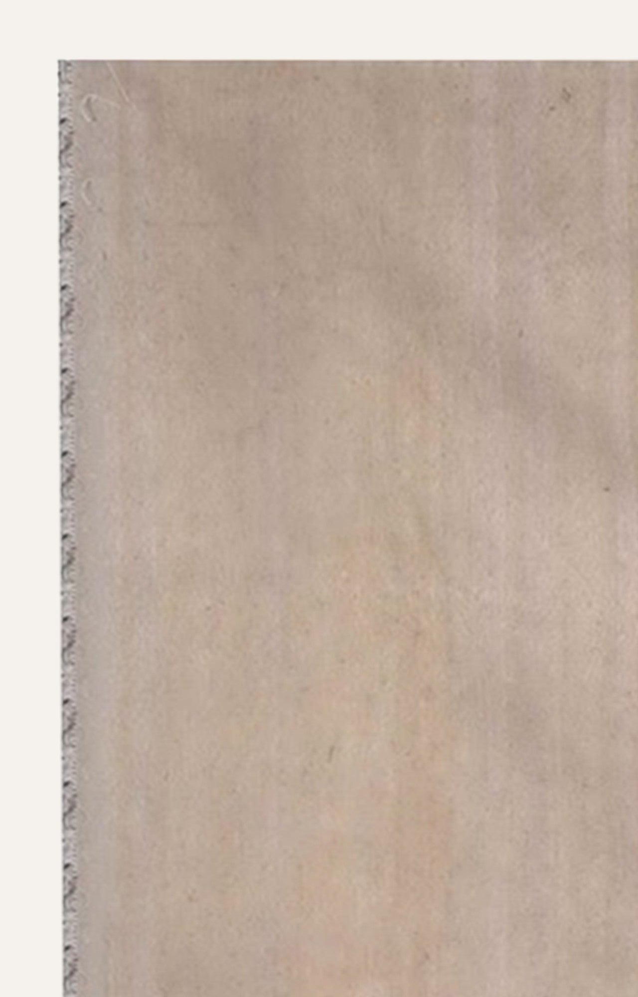 Beige Hand Knotted woolen kilim Rug