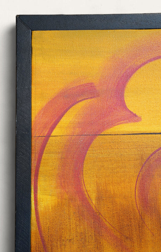 Warm Tone Abstract Painting