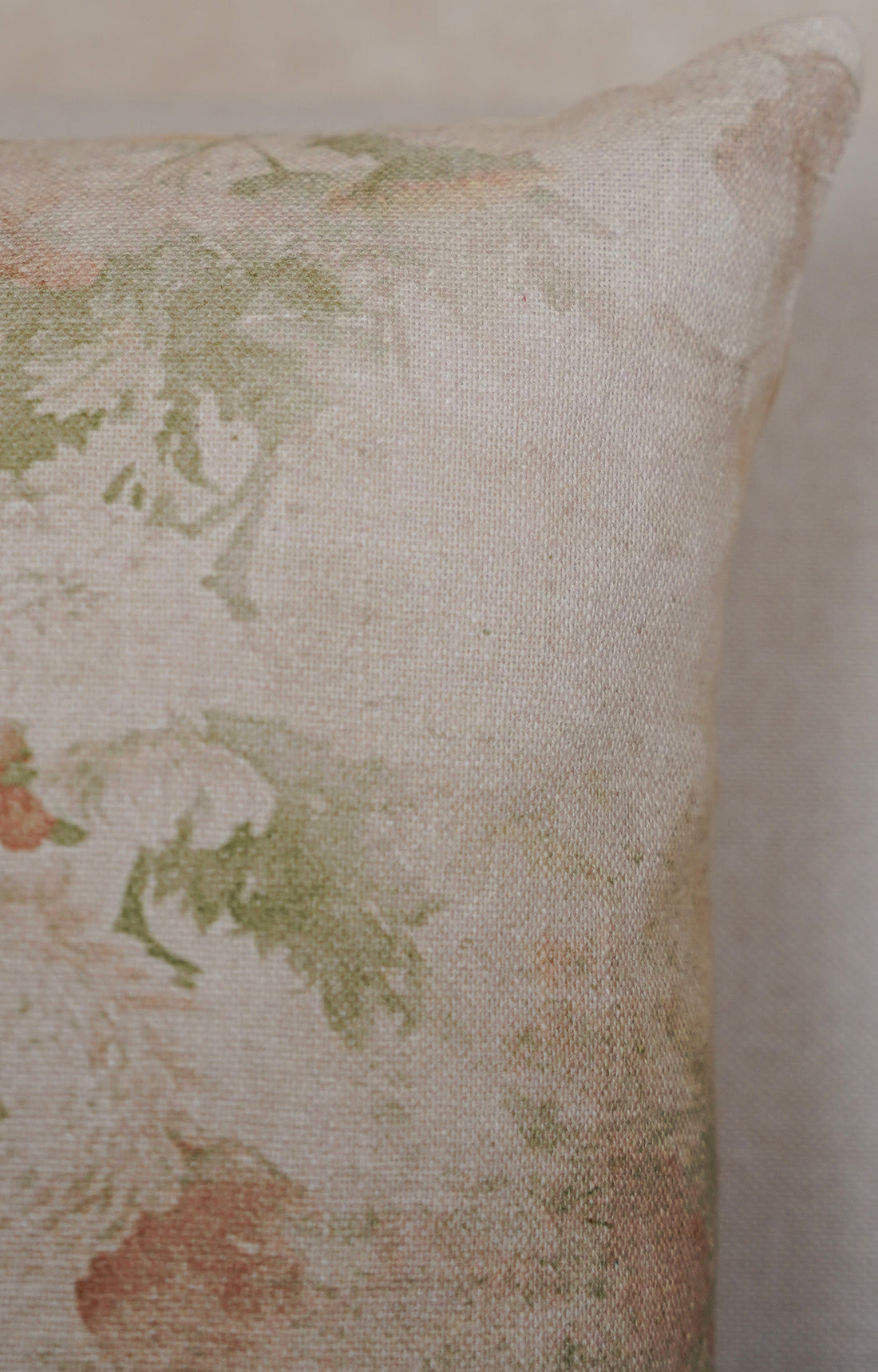Pastel Blossom Cotton Cushion Cover