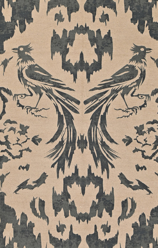 Phoenix Ikat Cotton Rug