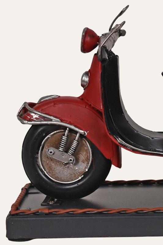 Vintage Union Jack Vespa Metal Bookends