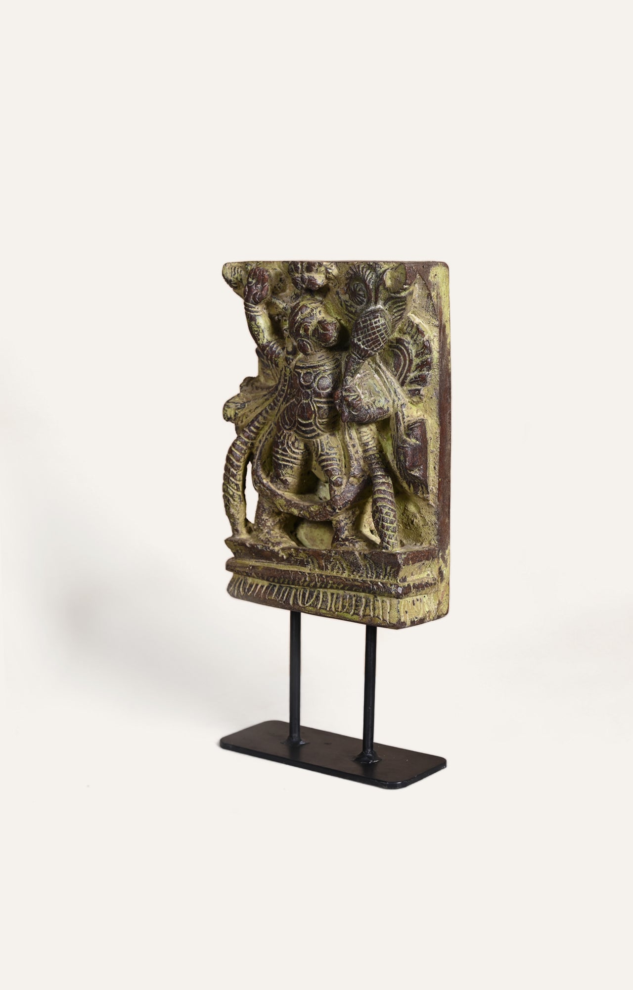 Antique Wood Carved Panel