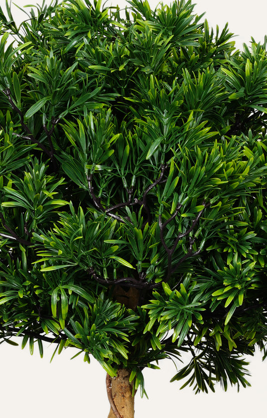 Artificial Podocarpus Spiral Topiary – 3.5 Feet