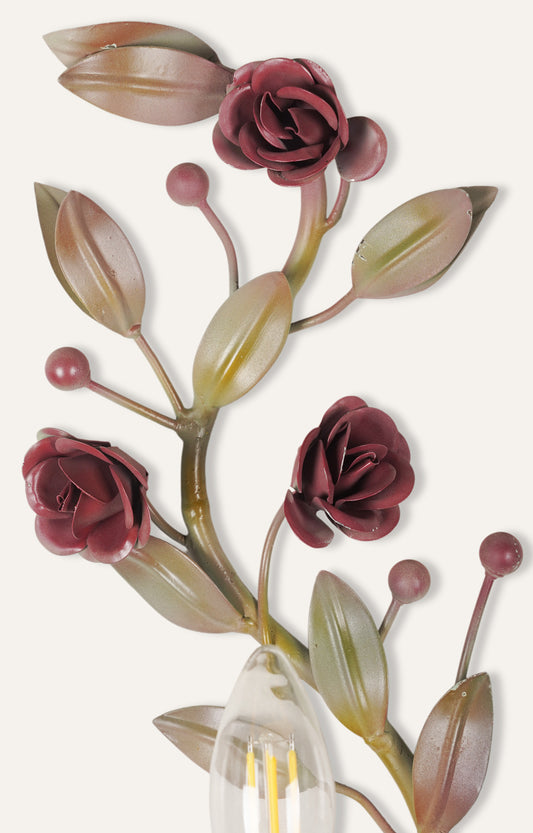 Rose Wall Light Sconce