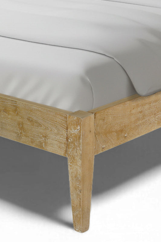 Rainey Natural Rattan King Size Bed