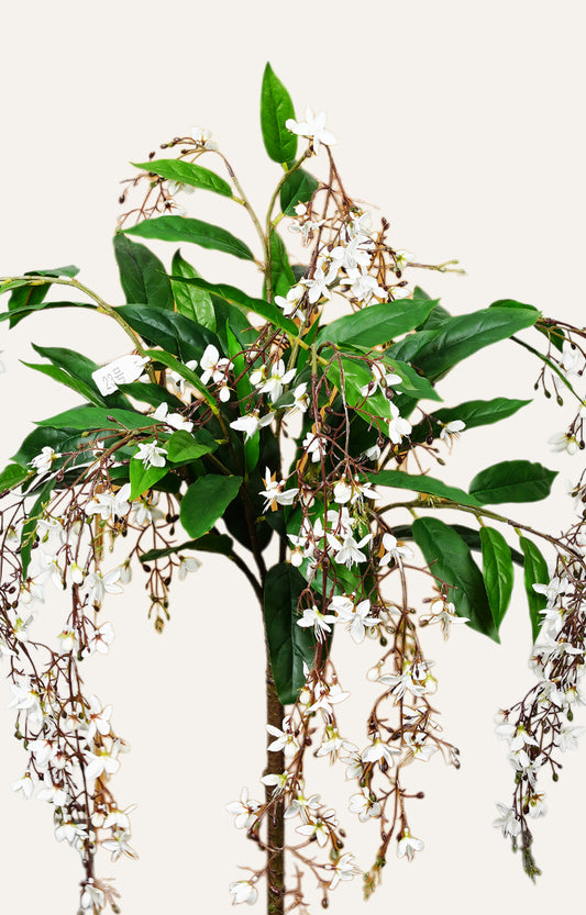 Artificial Jasmine Cascade Tree – 2.5 Feet