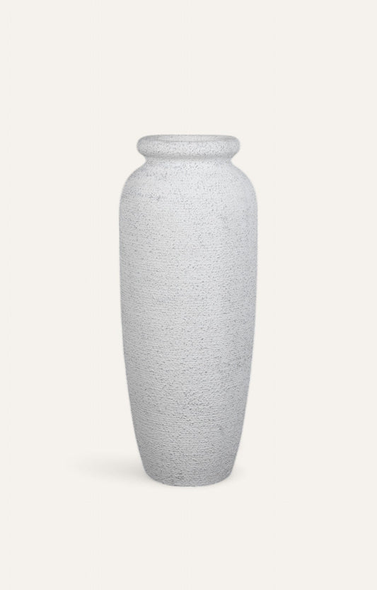 White resin Planter Medium