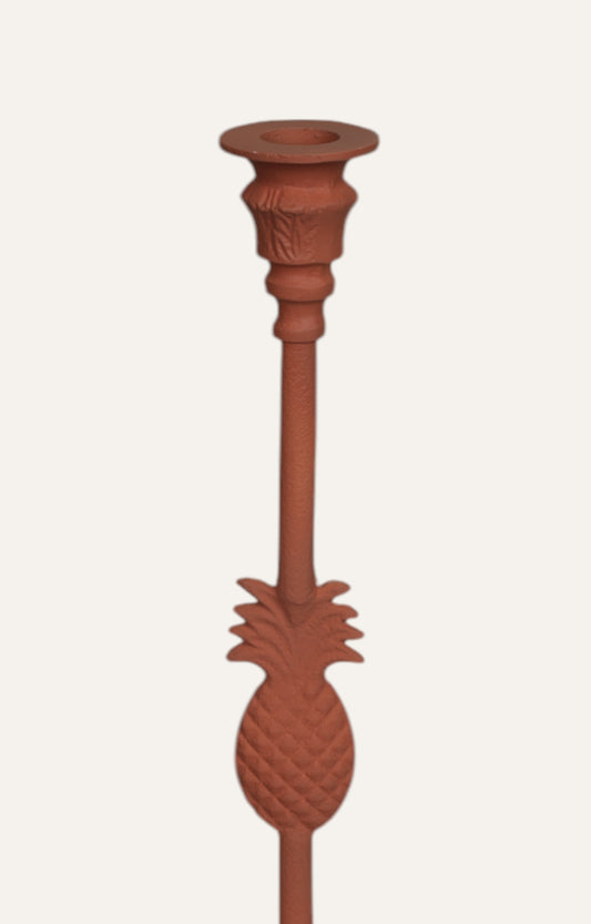 Coral Pineapple Candle Holder