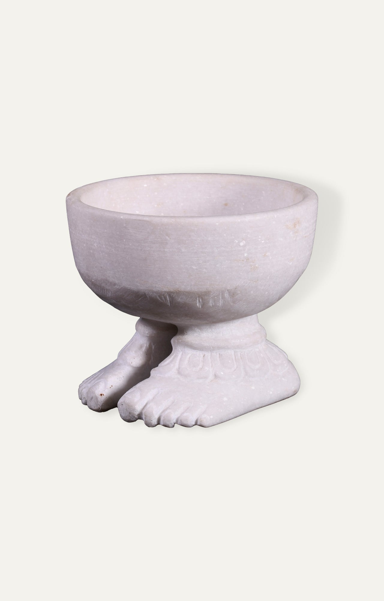 Feet Base Marble Bowl