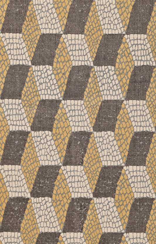 Honeycomb Trompe-Lili Cotton Rug