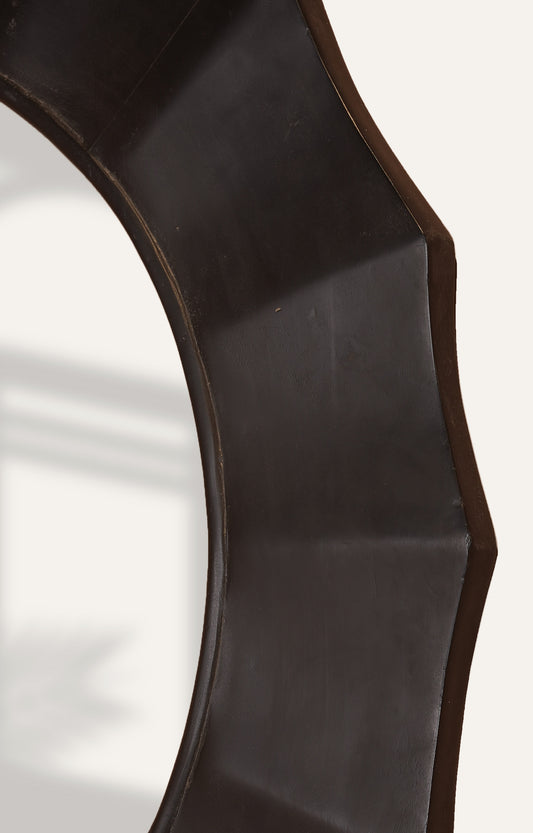 Silver Fan Edge Frame