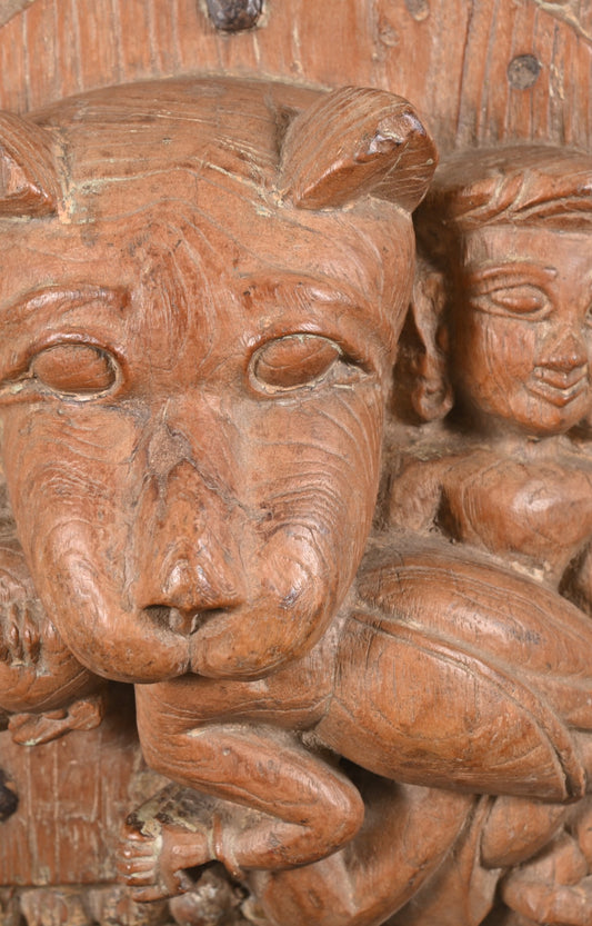 Sacred Wooden Carving