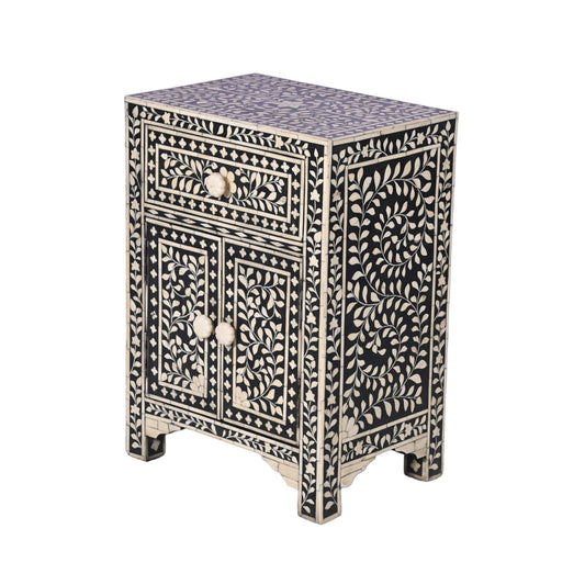 Bone Inlay Night Stand