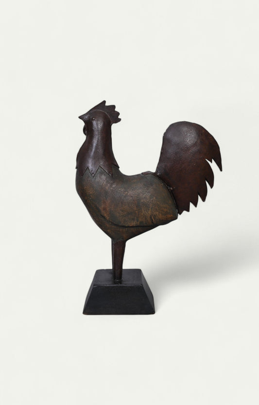 Antique Iron Rooster