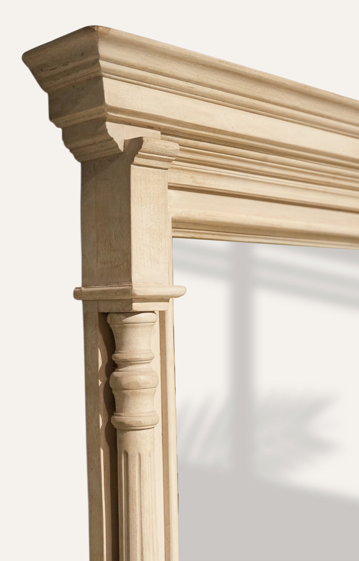 Classic Turned-Column Wooden Wall Frame – Samurai Exports