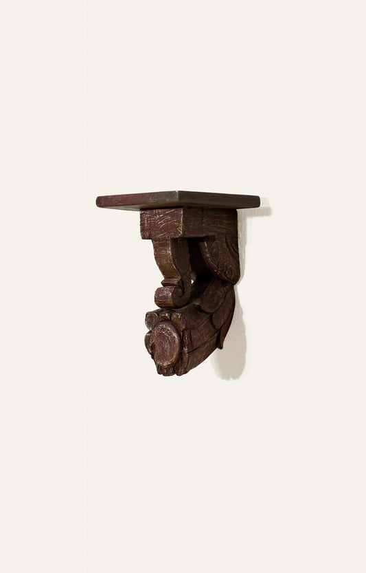 Handcrafted Wooden Wall Bracket