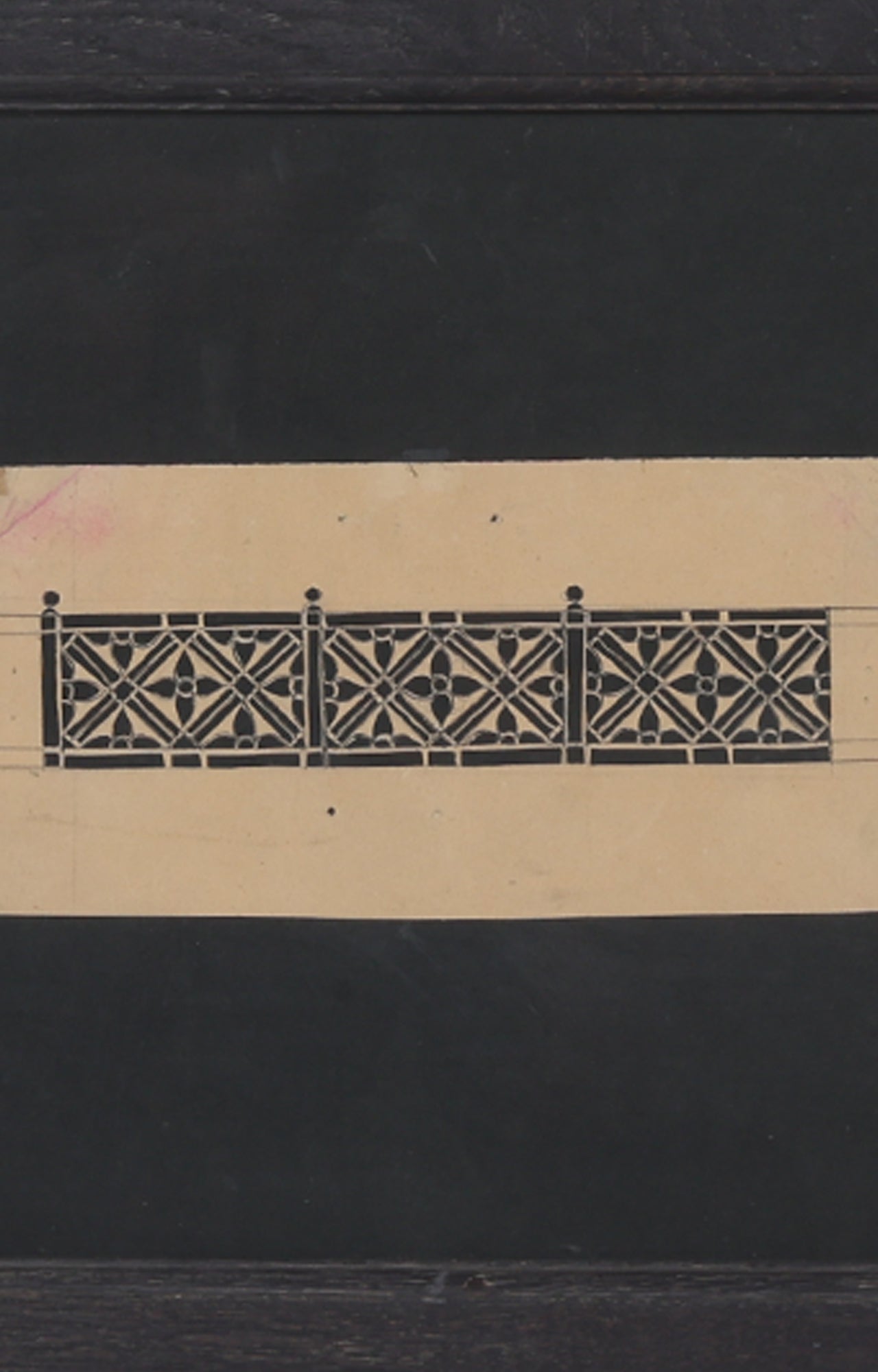 Geometric Stencil Art (Framed)