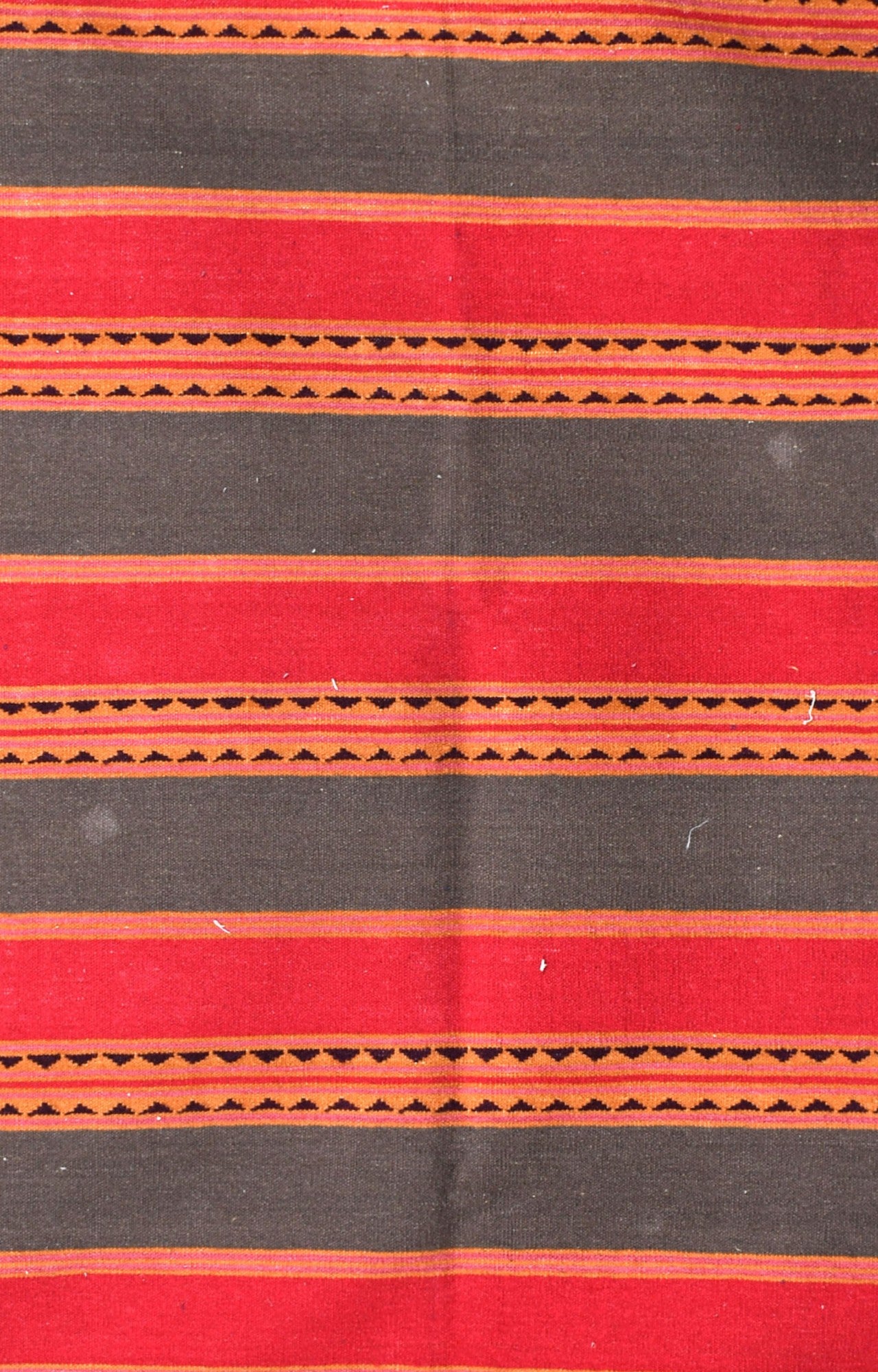 Vibrant Stripes Woolen Rug