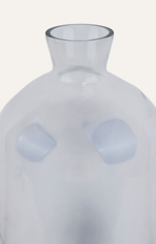 Eternity Glass Cylindrical Decorative Bottle/ Vase