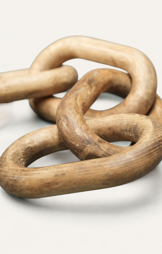 Wooden Chain Decor