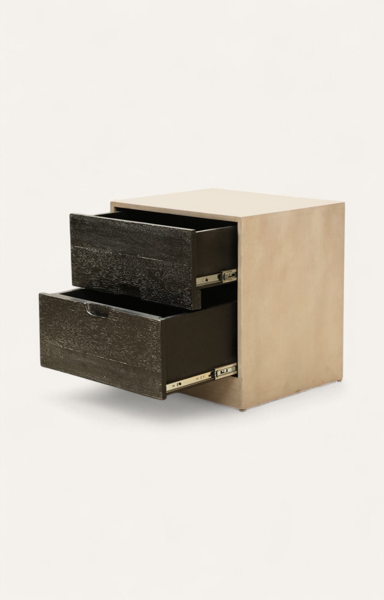 Modern Dual-tone Night Stand