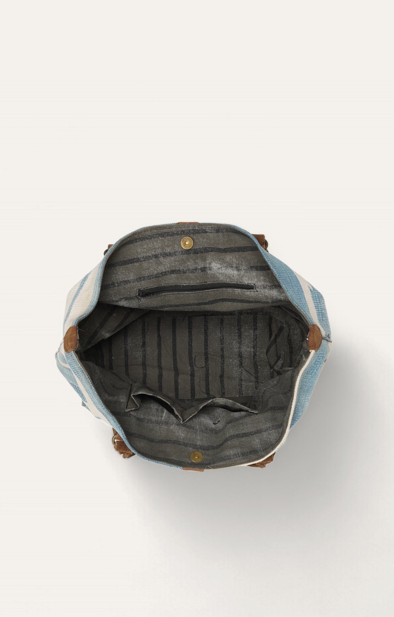 Washed Blue Tote Bag