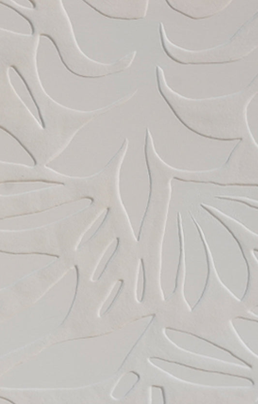 Floral Abstract 3D Art Relief on Canvas