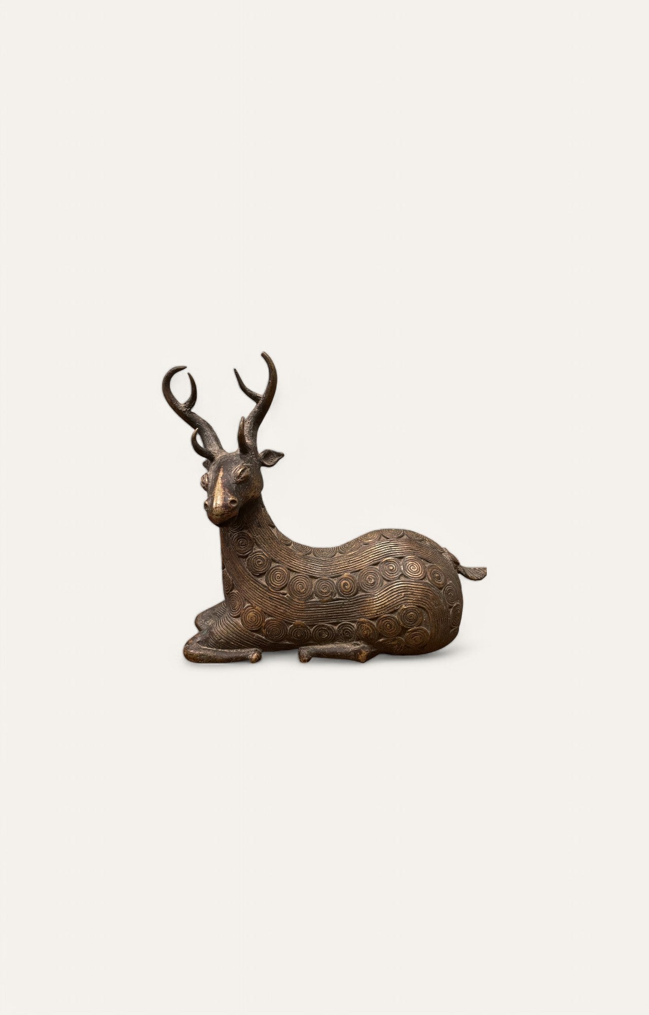 Deer Tribal Art Sculpture