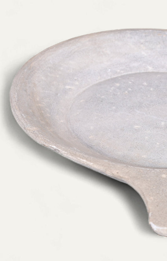 Marble Urli as Planter Tray