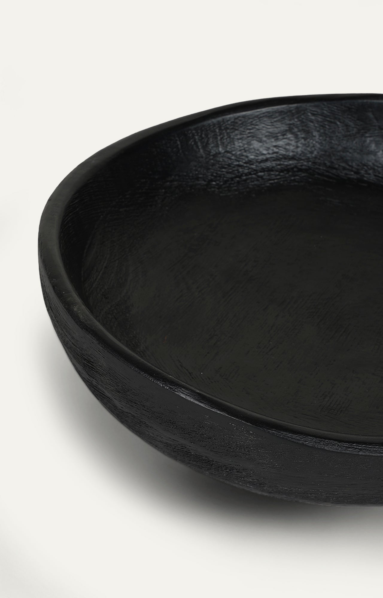 Charcoal Wood Bowl