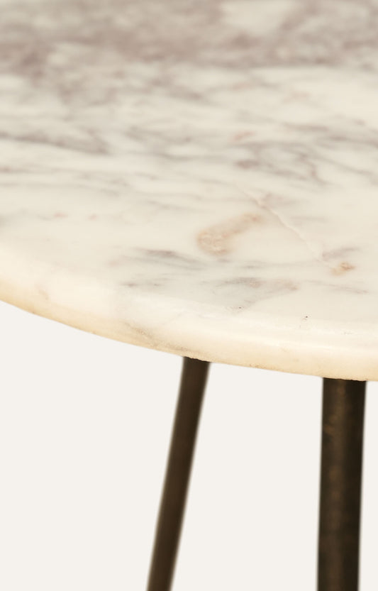 Marble Top Ellen Stool