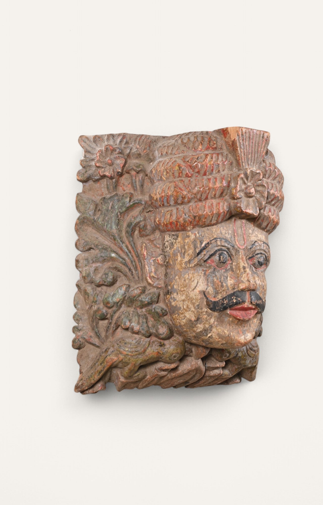 Traditional Wooden Wall Mask